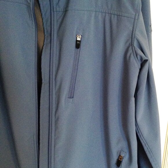 WindRiver Men's Blue Fleece Jacket Full Zip Lightweight Size XL Warm Comfy - Picture 3 of 8